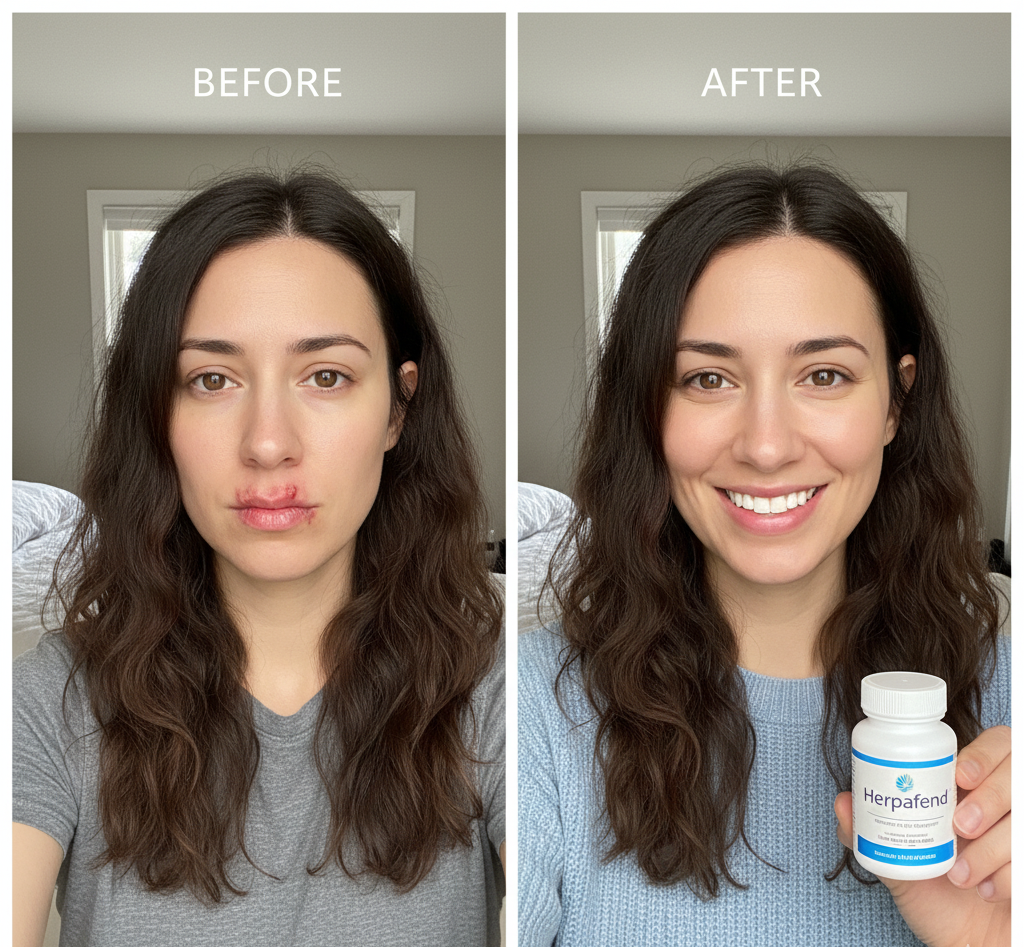 Herpafend Before and After